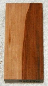 Stabilized American Chestnut Knife Pistol Block Lumber
