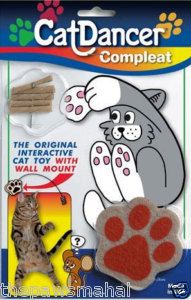 Cat Dancer Compleat Interactive Spring Loaded Cat Toy Complete With 
