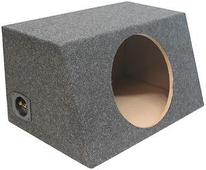   inch Car Audio Hatch Subwoofer Enclosure Bass Speaker Sub Box