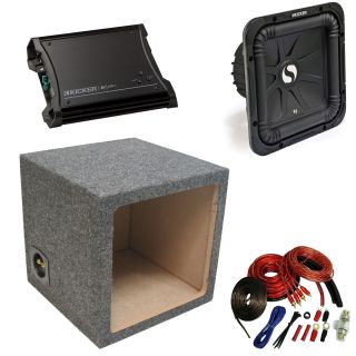 Kicker Car 15 S15L3 L3 Solobaric SEALED Speaker Sub Box Refurbish 