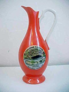 Vintage New Mexico Carlsbad Caverns National Park Mini Pitcher Bud 