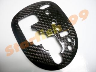 Real Carbon Fiber Shift Gear Panel Cover for RHD Toyota Yaris VIOS 