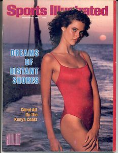    February 8 1982 CAROL ALT Swimsuit Bikini Fashions NO LABEL