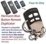   many types of remotes manufactured by hormann cardale and many others