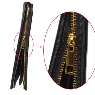   48 Roller and Fountain Pens Case Holder Binder Metal Zipper