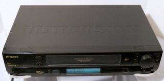 Hitachi VHS VCR Video Cassette Rec MDL VT UX615A Manual