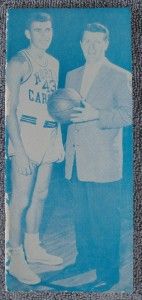 1955 56 University of North Carolina Tarheels Basketball Press Media 
