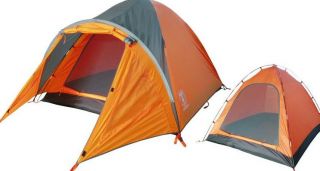 4PERSON Double Tent High Quality Aluminum Alloy Outdoor