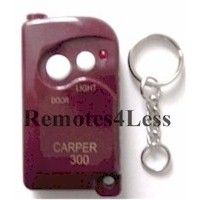 Carper CX 300 Keychain Remote CX300 Multicode 3060 3070