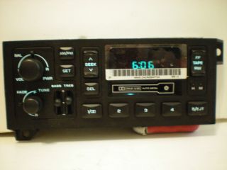 97 Jeep Cherokee XJ Classic Sport Cassette Player Radio