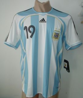Argentina 2006 Formotion Home Soccer Jersey Messi 19