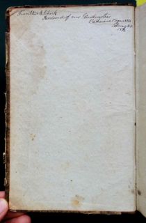 1797 antique GERMAN BIBLE,PRAYER,HYMN BOOK~ SCHOCK/BAGENSTES FAMILY 