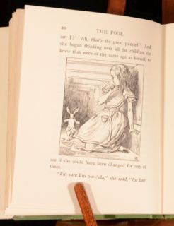 charming illustrated copy of Lewis Carolls Alices Adventures in 