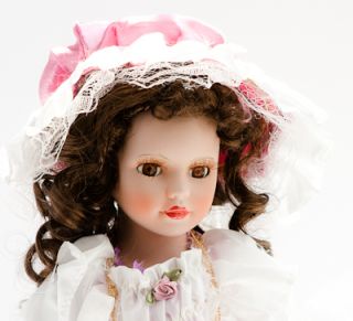 Cathay Collection Porcelain Doll Brown Eyed 1 of 5000
