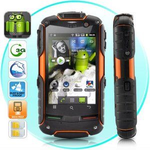 FortisX Unlocked Cell Phone Rugged Waterproof Dustproof Shockproof 3G 