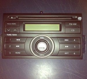    2012 Nissan Versa CD Player Car Stereo Radio 28185 ZW80D Factory OEM