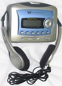 Westinghouse Portable Stereo Cassette Player with Digital Am FM 