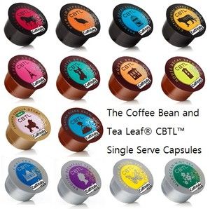 The Coffee Bean and Tea Leaf ® CBTL ™ Single Serve Capsules 