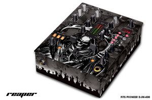 Skin Decal Wrap for Pioneer DJM 400 DJ Mixer CD Pro Audio DJM400 Parts 
