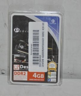 Centon 4GBDDR2KIT800ADV DDR2 4GB Desktop Memory Dual Channel