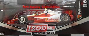 Helio Castroneves 2012 Greenlight #3 Shell V Power IZOD Indy Car 1/18 