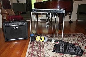 Carter Pedal Steel Guitar with Peavey Nashville 112 80W Amp
