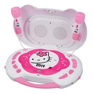 New Kids Hello Kitty CD Karaoke System Machine Player