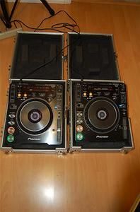 Pioneer cd turntables pair CDJ 1000Mk3 s with MARATHON CASES L K