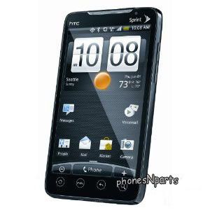 Used Sprint HTC Evo 4G CDMA Smart Phone Android Google WiFi 