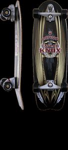 New Carver Taylor Knox Black Longboard Surf Snow Skateboard