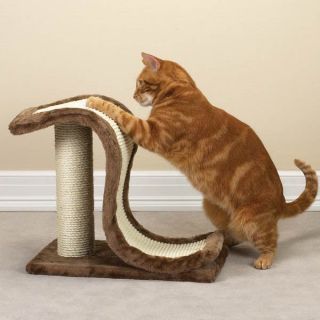 Meow Town Scratch N Slide Cat Scratching Post Furniture