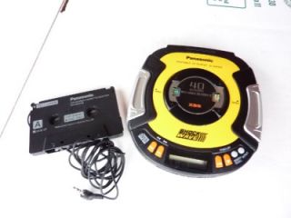   Portable CD Player SL SW505 w Car Cassette Adapter L K