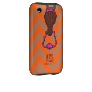 Case Mate Custom Tough Case for iPhone 3G 3GS iomoi Chevron Horse