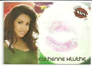 Benchwarmer 2006 World Cup Kiss Card Catherine Kluthe