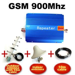 900 MHz 900MHz Cell Phone Repeater GSM Mobile Signal Booster Amplifier 