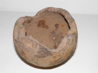   Era Excavated Dug Relics Boreman Cannon Ball Fragment Centerville VA