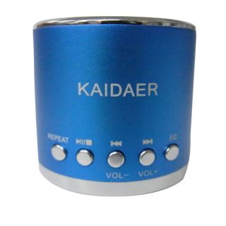 KAIDAER MN01 Mini Speaker TF cardUSB player speakers Blue