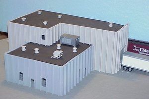   River O Scale North Central Restaurant Supply TT Building Kit