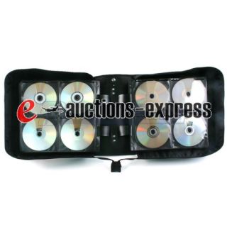 520 Disc CD DVD Wallet Storage Organizer Holder Black
