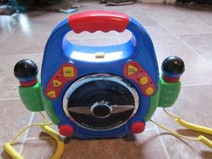 New w/o Box Toddler Kids Sing Along CD Player w/ Microphones