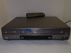 Samsung DVD V1000 VCR DVD CD  Player VHS Recorder Dual Deck Combo 