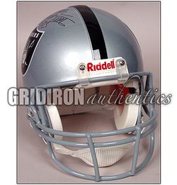 Marcus Allen Autographed Oakland Raiders Game Helmet w SB 18 MVP HOF 