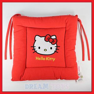 14 Sanrio Hello Kitty Red Square Chair Seat Cushion
