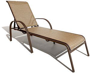 Strathwood Rawley Chaise Lounge Chair Outdoor Patio Furniture 