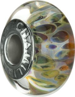 Chamilia Retired Murano Glass Whimsical Sea Bead Sterling OB 170 R 