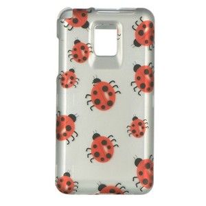 Lady Bug Hard Case Snap on Phone Cover LG T Mobile G2X