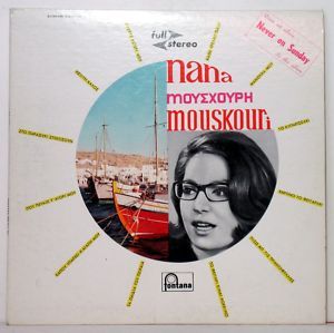 Nana Mouskouri Chansons Grecques RARE Canada LP