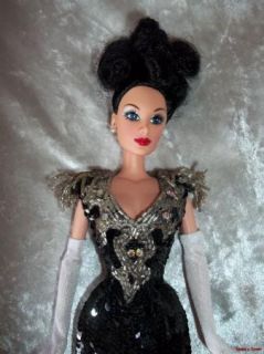 Mikelman Charice Doll with Black Sequined Beaded Gown