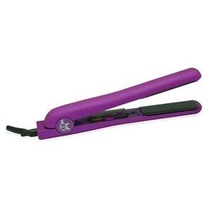 25 Kor Ceramic Hair Straightener Flat Iron Violet Purple