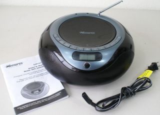 Memorex Boombox Portable CD  WMA Player with Am FM Stereo Radio 